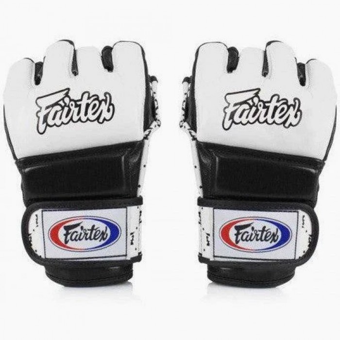 ММА Ръкавици - Fairtex FGV17 Super Grappling MMA Gloves - White ​